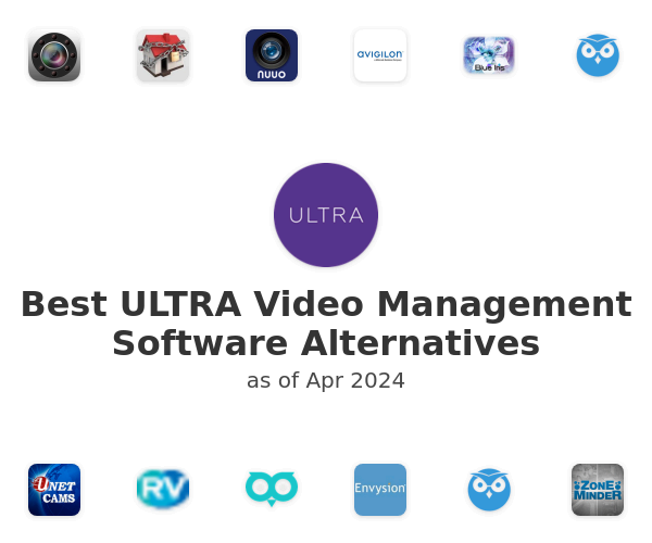 Best ULTRA Video Management Software Alternatives