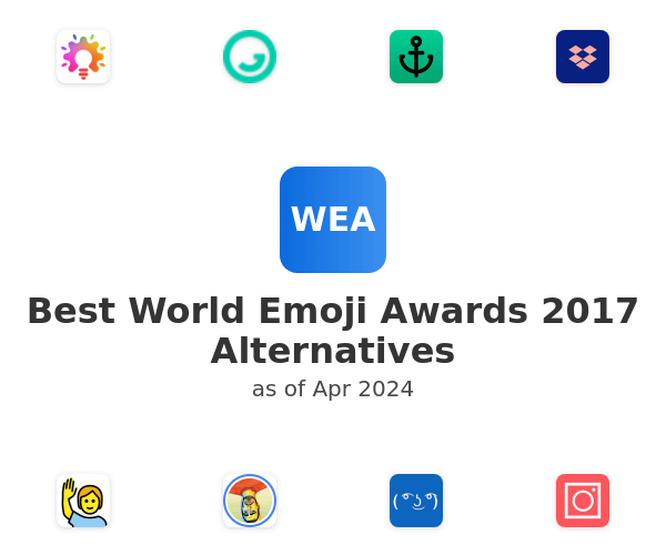 Best World Emoji Awards 2017 Alternatives