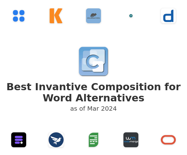 Best Invantive Composition for Word Alternatives