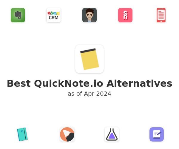 Best QuickNote.io Alternatives