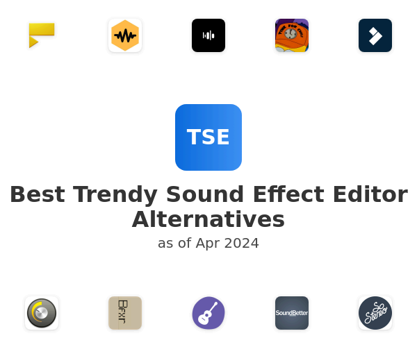 Best Trendy Sound Effect Editor Alternatives