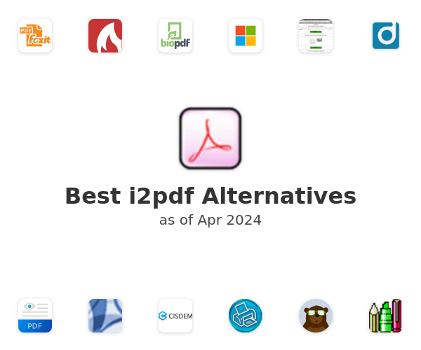Best i2pdf Alternatives