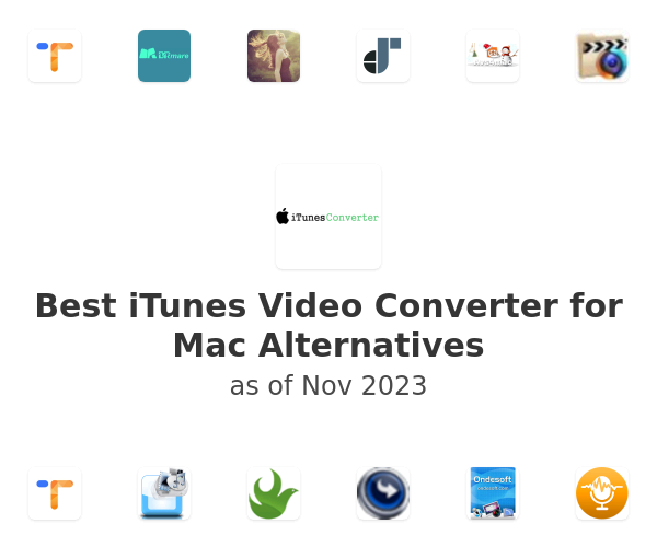 Best iTunes Video Converter for Mac Alternatives