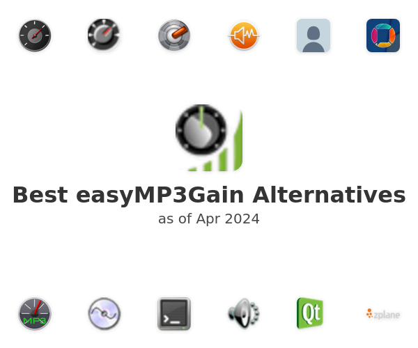 Best easyMP3Gain Alternatives