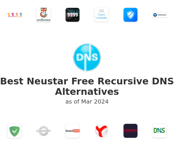 Best Neustar Free Recursive DNS Alternatives