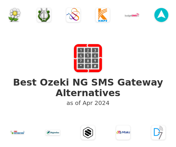 Best Ozeki NG SMS Gateway Alternatives