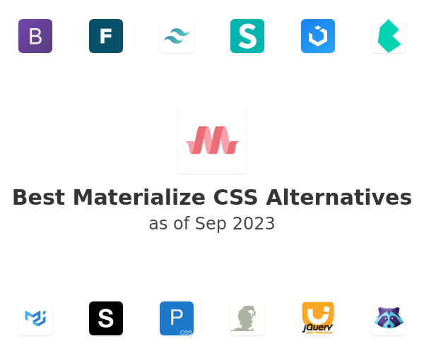 Best Materialize CSS Alternatives