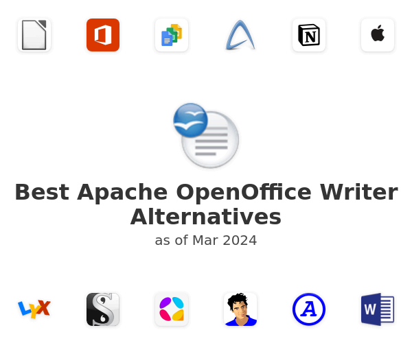 Best Apache OpenOffice Writer Alternatives