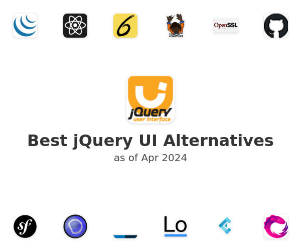 Best jQuery UI Alternatives