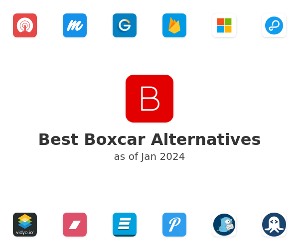 Best Boxcar Alternatives