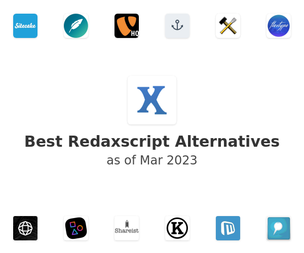 Best Redaxscript Alternatives