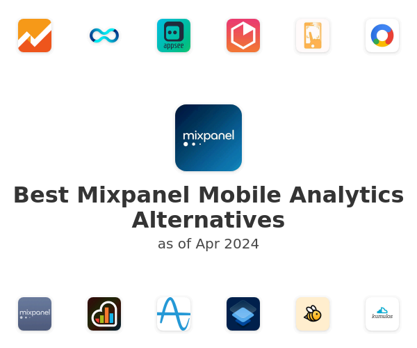 Best Mixpanel Mobile Analytics Alternatives