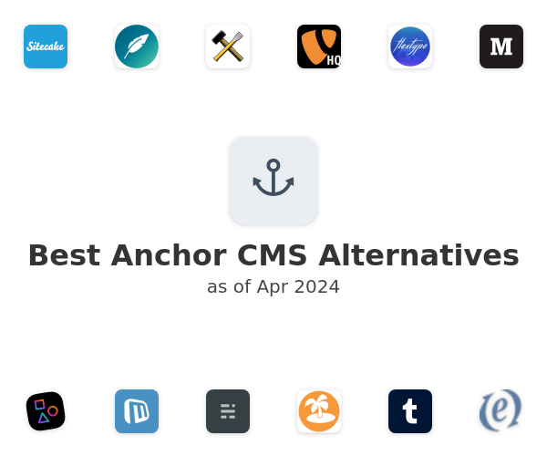 Best Anchor CMS Alternatives