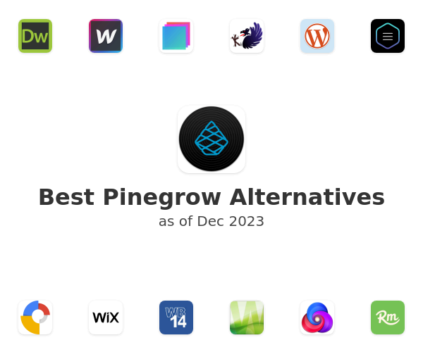 Best Pinegrow Alternatives