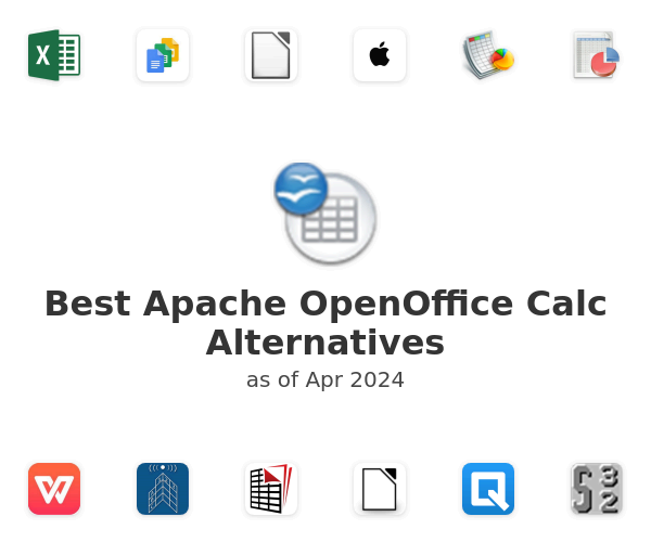 Best Apache OpenOffice Calc Alternatives