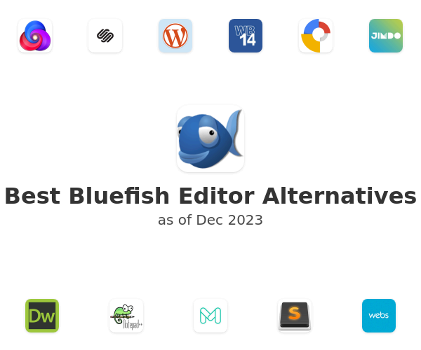 Best Bluefish Editor Alternatives