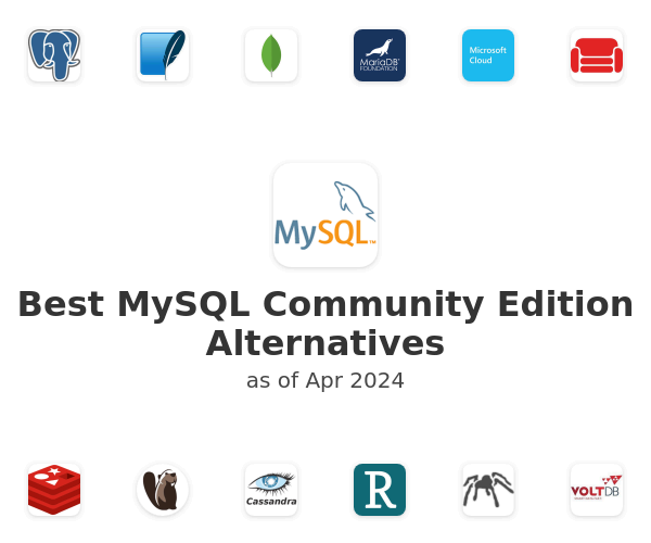Best MySQL Community Edition Alternatives