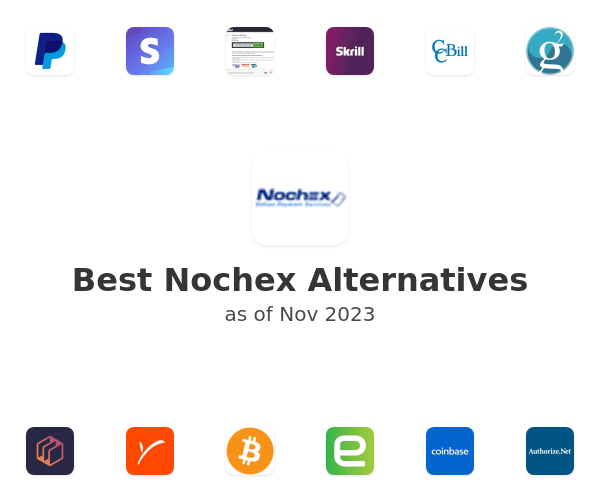 Best Nochex Alternatives