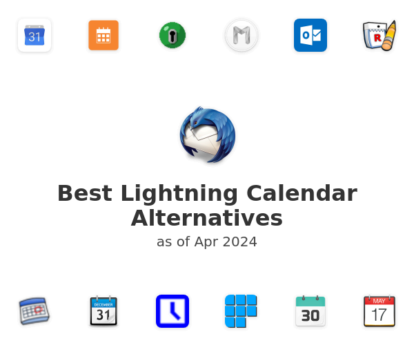 Best Lightning Calendar Alternatives