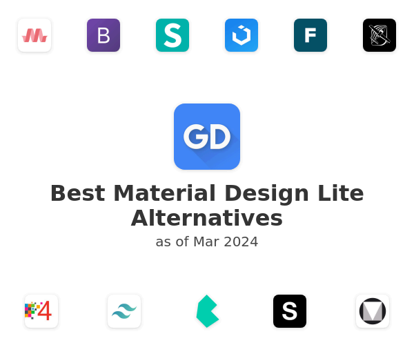 Best Material Design Lite Alternatives
