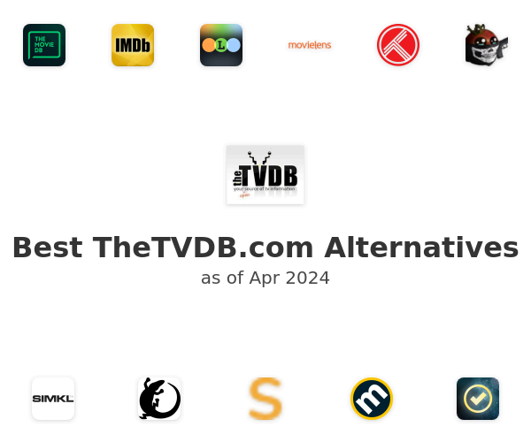 Best TheTVDB.com Alternatives