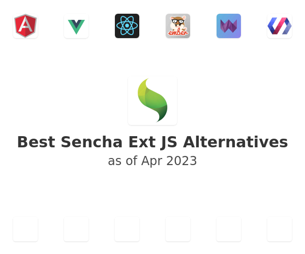 Best Ext JS Alternatives