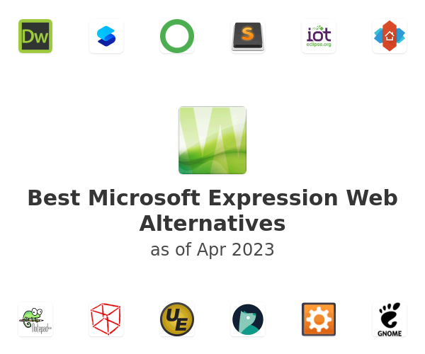 Best Microsoft Expression Web Alternatives