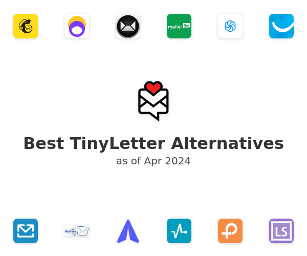 Best TinyLetter Alternatives