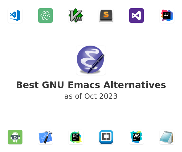 Best GNU Emacs Alternatives