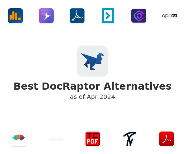 Best DocRaptor Alternatives