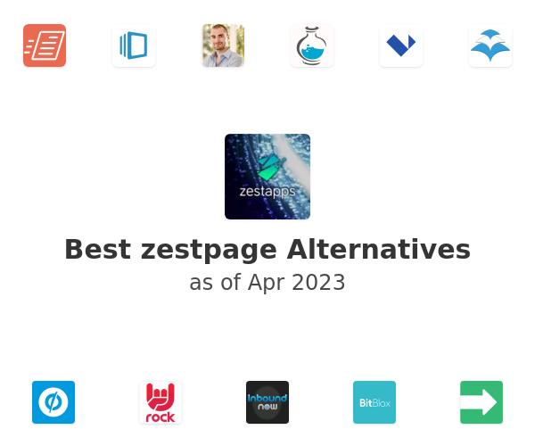 Best zestpage Alternatives
