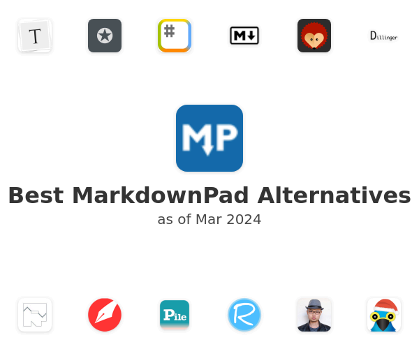 Best MarkdownPad Alternatives