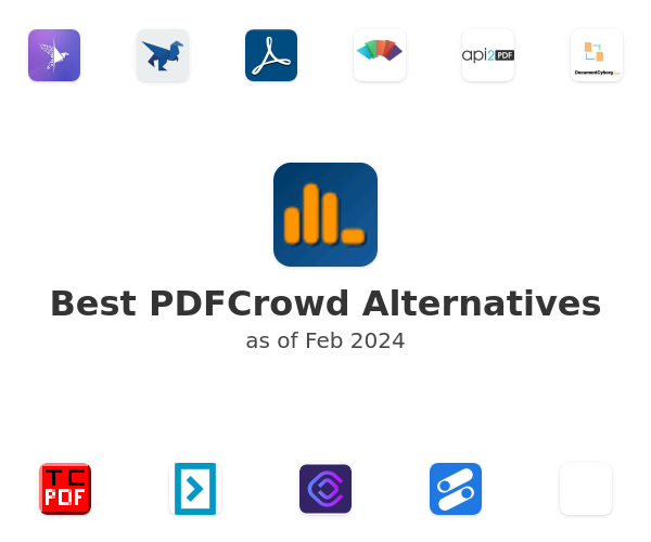 Best PDFCrowd Alternatives