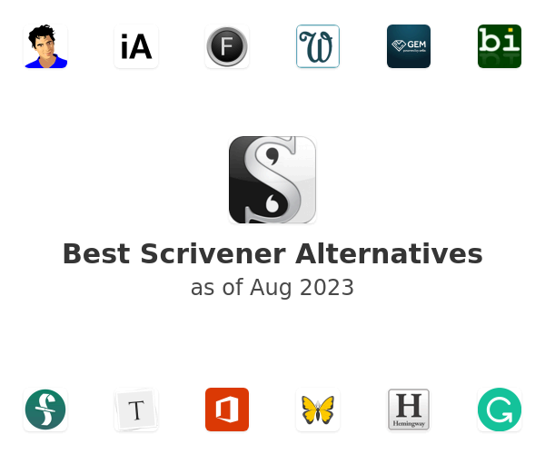 Best Scrivener Alternatives
