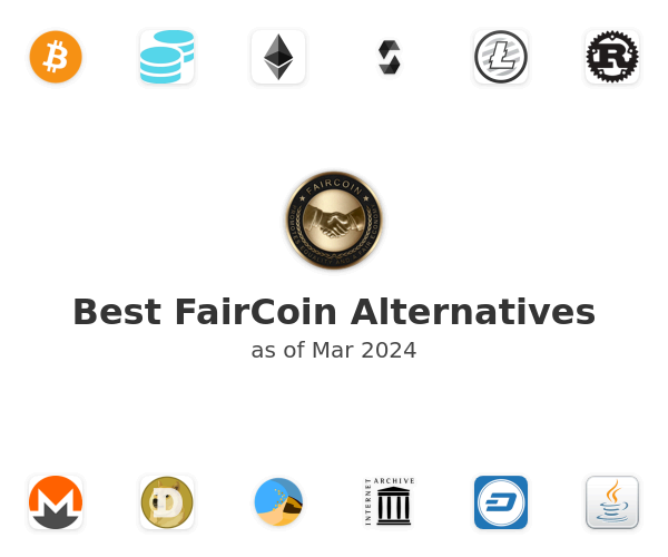 Best FairCoin Alternatives