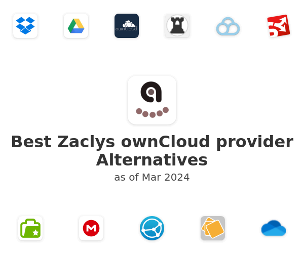 Best Zaclys ownCloud provider Alternatives