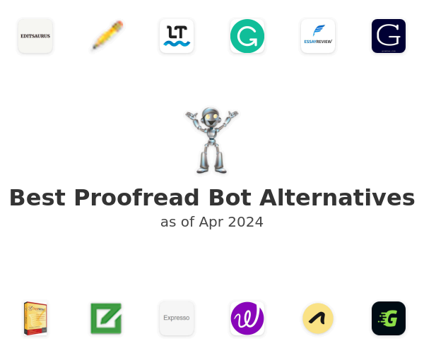 Best Proofread Bot Alternatives