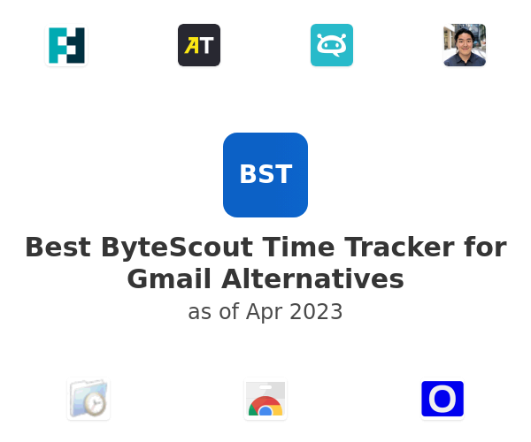 Best ByteScout Time Tracker for Gmail Alternatives