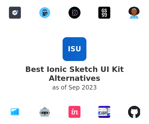 Best Ionic Sketch UI Kit Alternatives