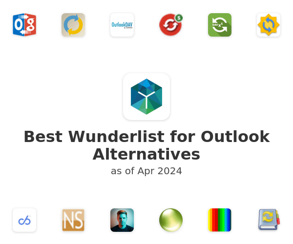 Best Wunderlist for Outlook Alternatives