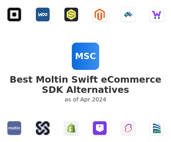 Best Moltin Swift eCommerce SDK Alternatives