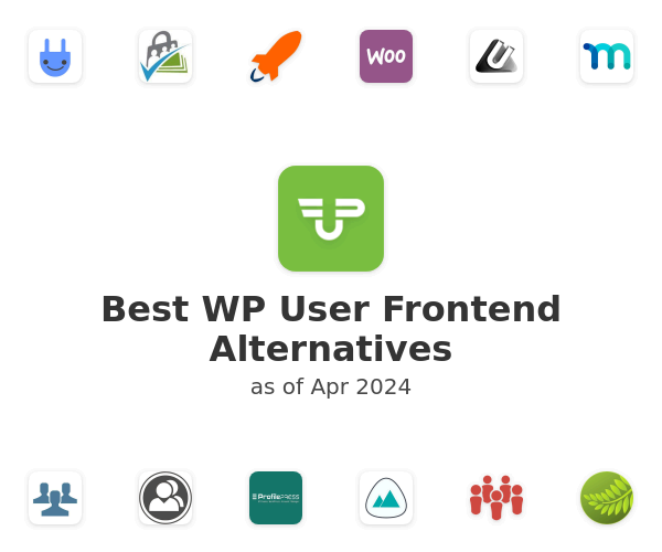 Best WP User Frontend Alternatives