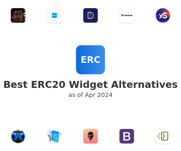 Best ERC20 Widget Alternatives