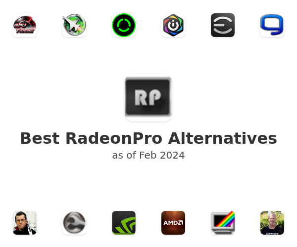 Best RadeonPro Alternatives