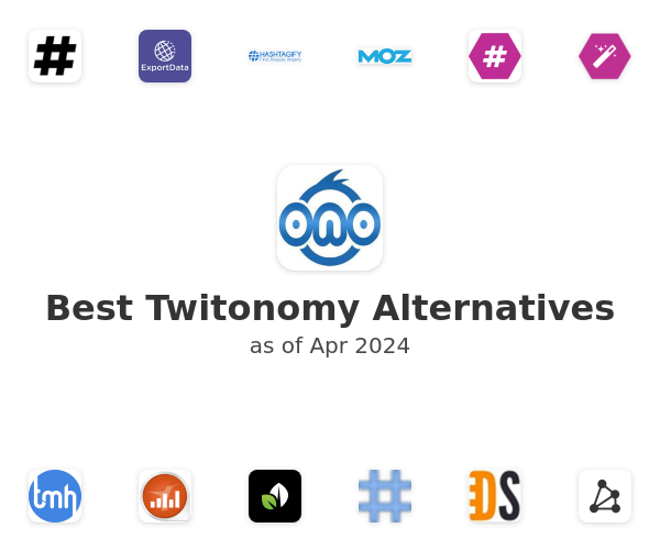 Best Twitonomy Alternatives