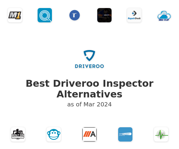 Best Driveroo Inspector Alternatives
