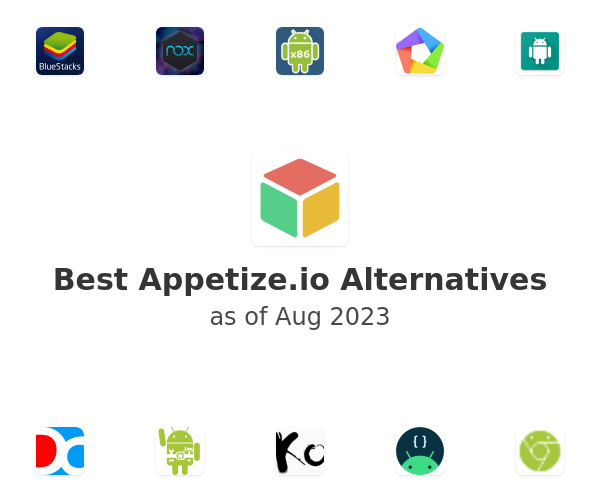 Best Appetize.io Alternatives