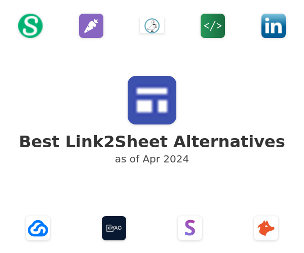 Best Link2Sheet Alternatives