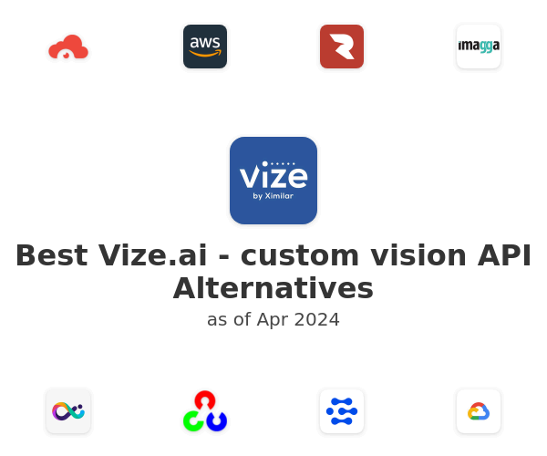 Best Vize.ai - custom vision API Alternatives