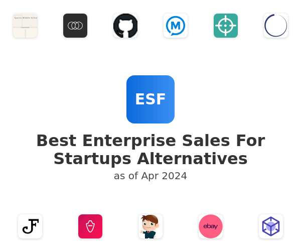 Best Enterprise Sales For Startups Alternatives